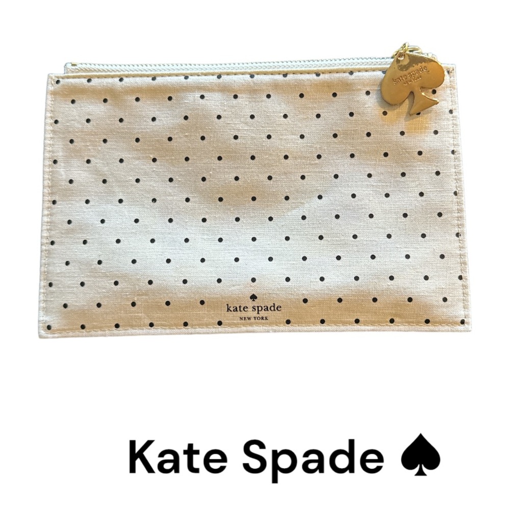 Kate Spade zip pouch with pencil NWOT